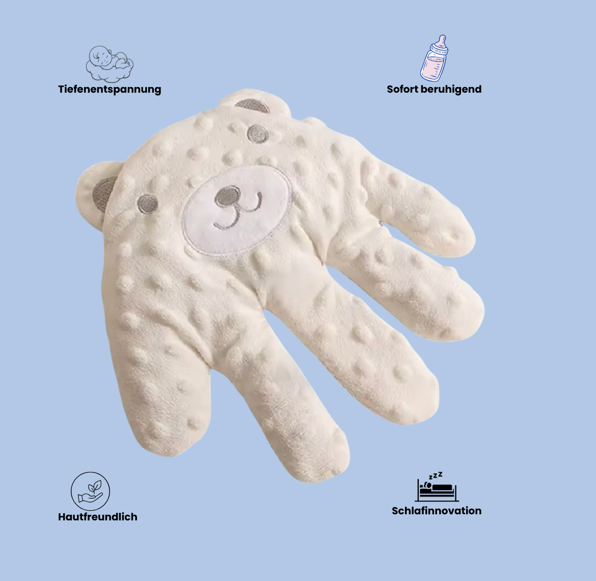 SnoozyHand Baby-Schlafhilfe-Kissen
