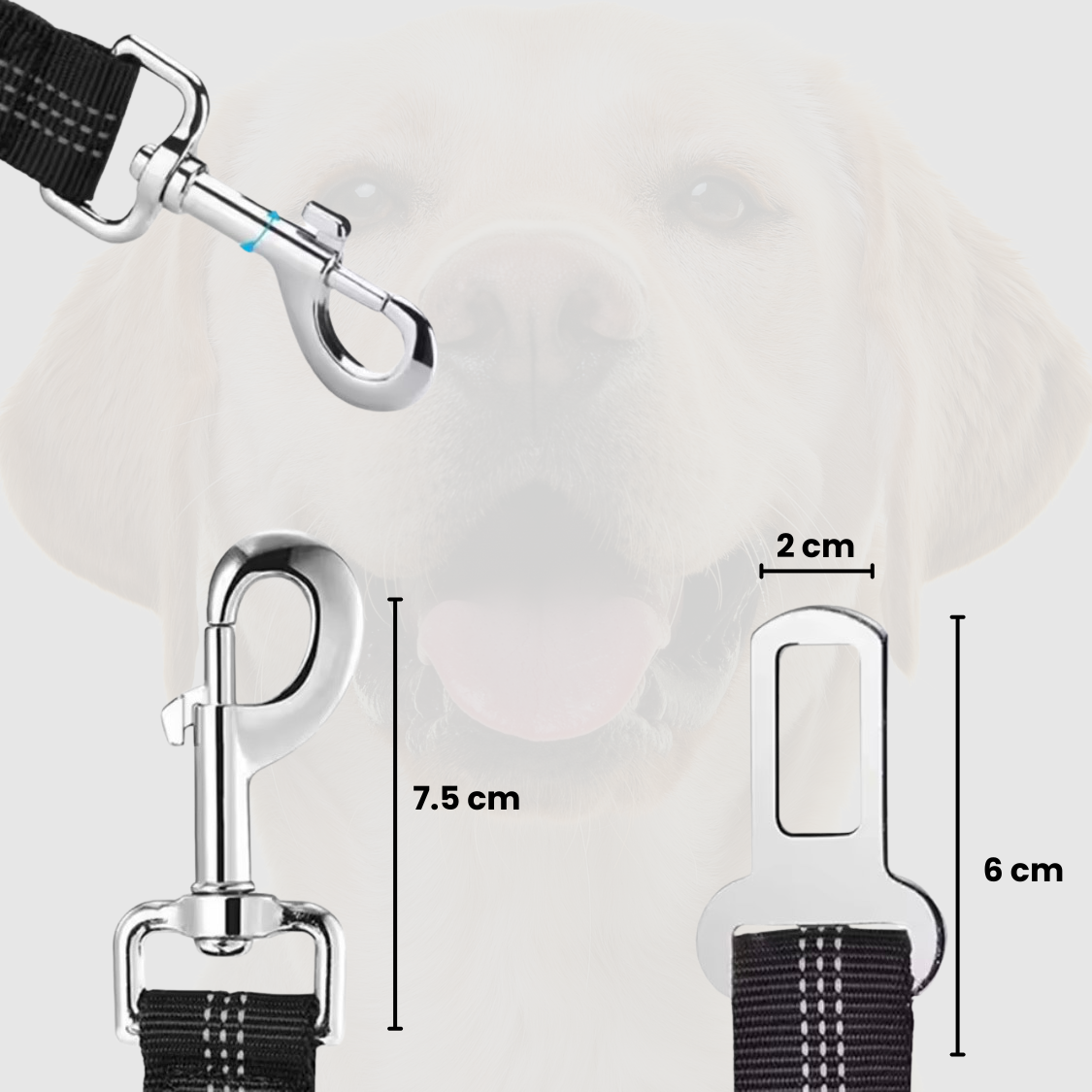SafeDog Belt-Hund Auto Sicherheit
